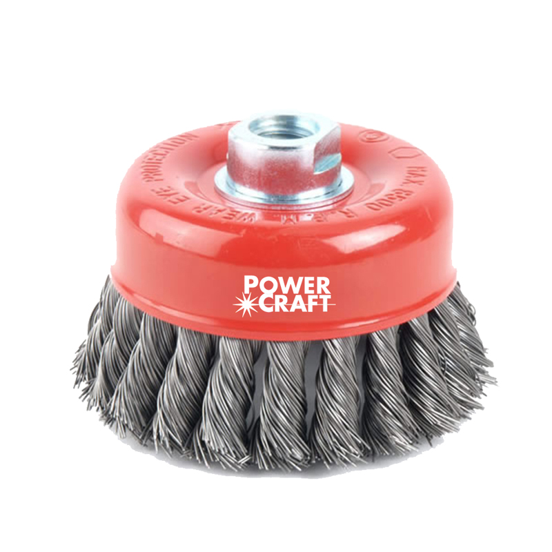 POWERCRAFT – BOWL CUP(CUP BRUSHES) TWISTED KNOT - Powercraft